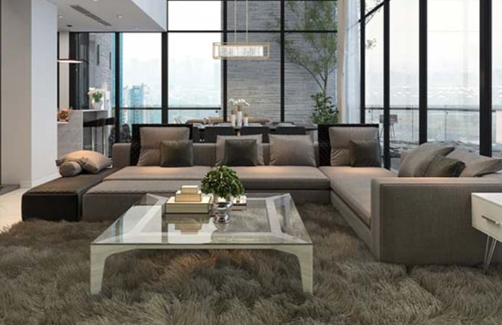 Bán cắt lỗ căn penthouse Sunshine Crystal River, hướng chính Tây, DT 270m2, view nội khu